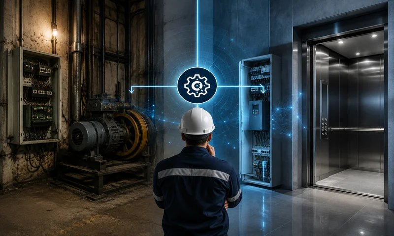 Modernización parcial o total de ascensores industriales